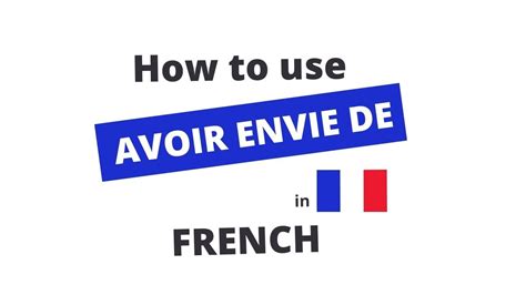 envie french|to want in french.